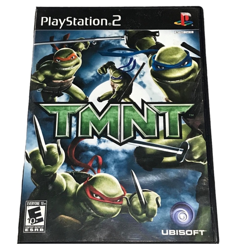 PlayStation 2 TMNT Ninja Turtles Video Game With Instructions